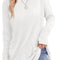 Womens Tunic Tops to Wear with Leggings Long Sleeve Thumb Hole Shirts Crew Neck Curved Hem